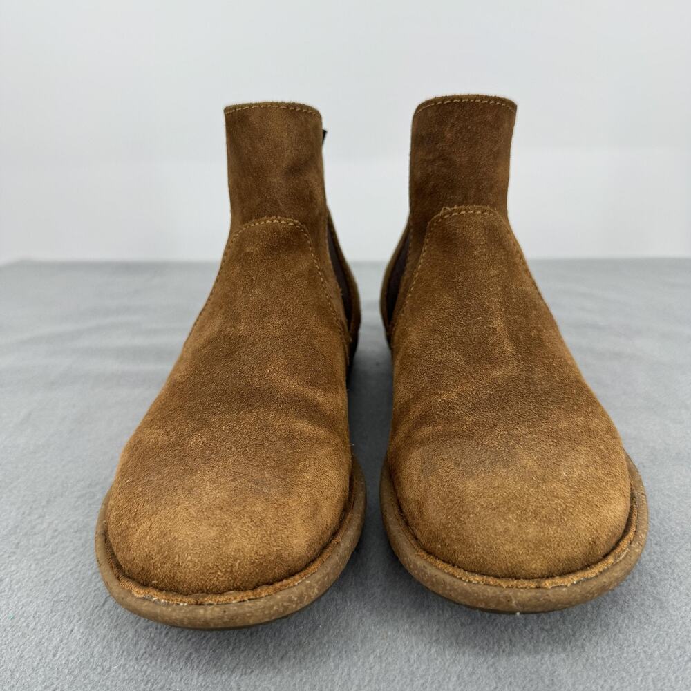 Born Faline Chelsea‎ Boots Womens 7.5 Brown Suede Ankle Booties - Picture 5 of 8
